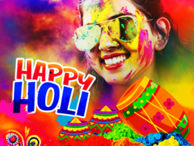 Happy Holi Photo Frame 2023