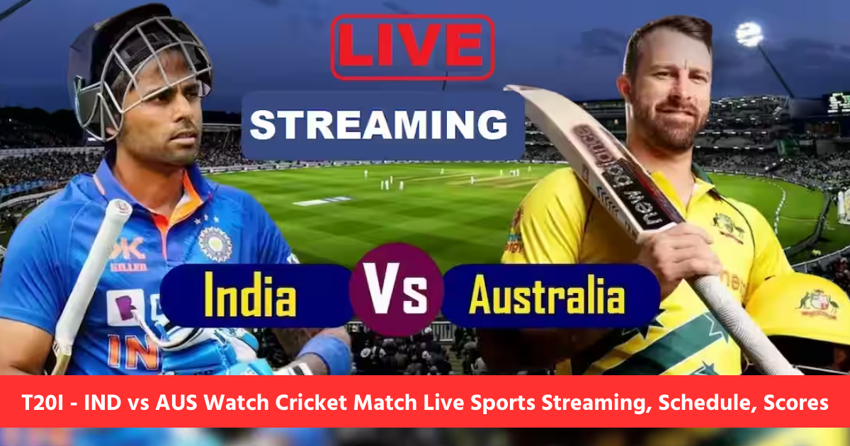 Jio Cinema App: T20I - IND vs AUS Watch Cricket Match Live Sports Streaming, Schedule, Scores